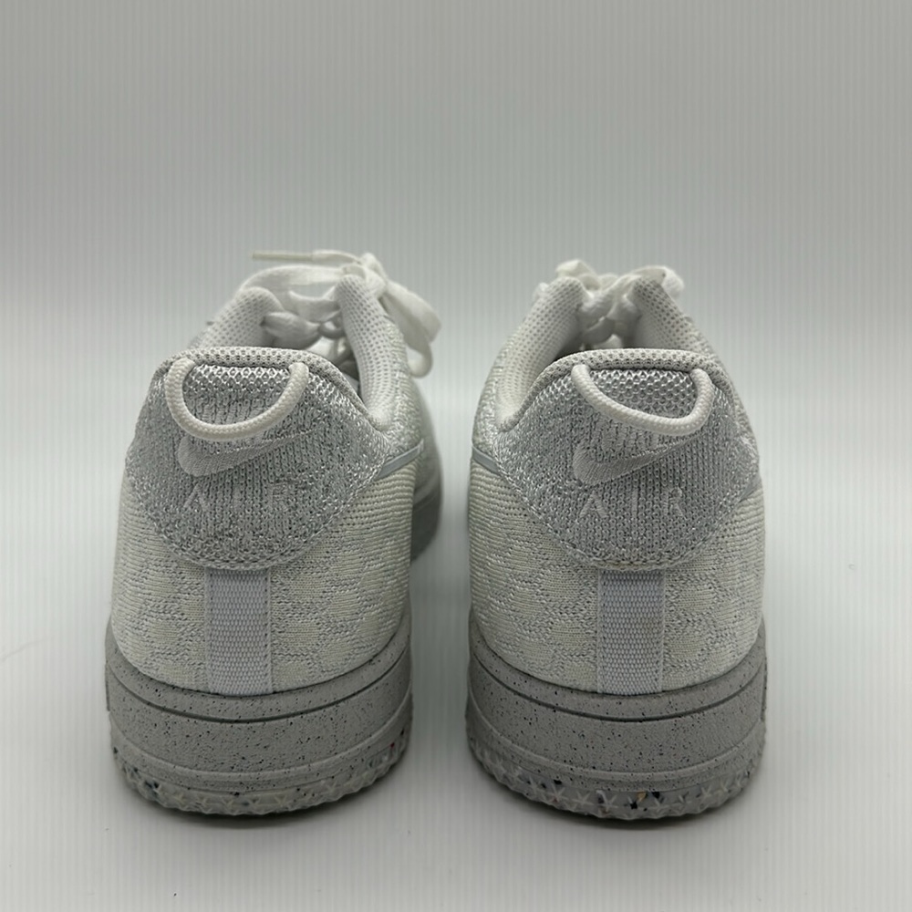 Men’s Nike AF1 Crater Flyknit NN White-Summit White DM0590-100 NWOB - Picture 5 of 5